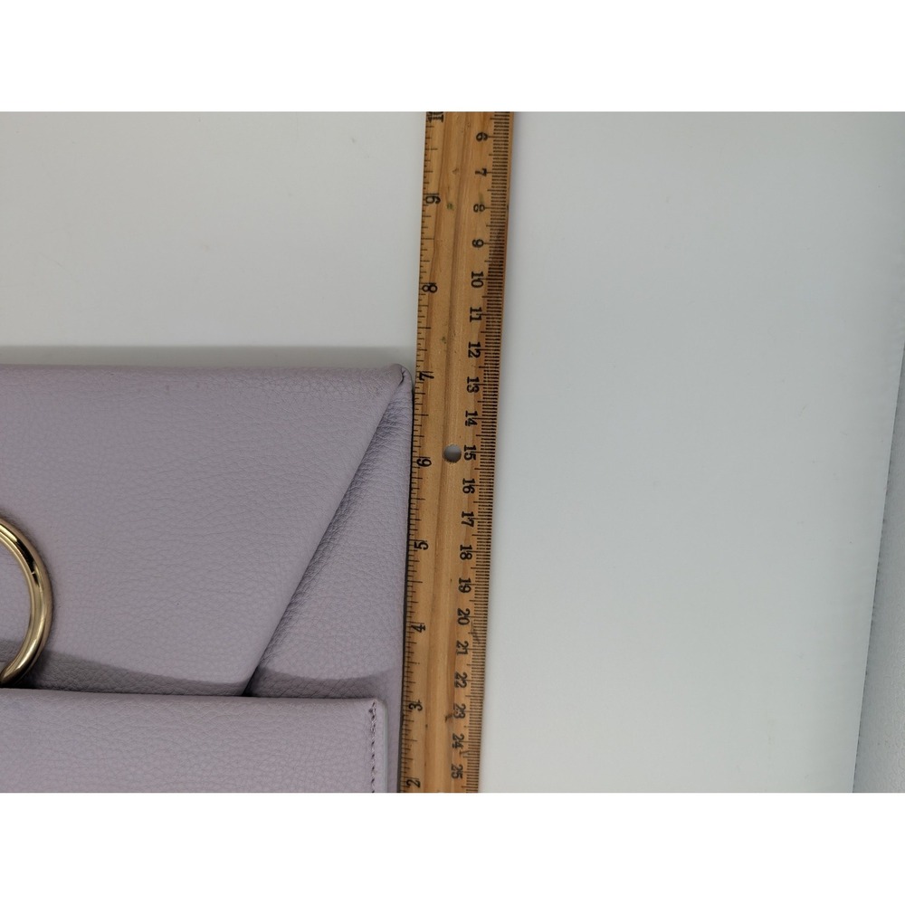 Urban Expressions Lavender Purple Vegan Leather Handbag Purse Makeup Bag - Picture 3 of 6